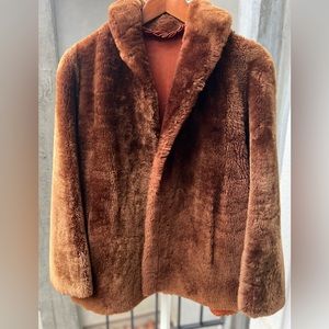 Vintage brown women’s jacket *FLAW*